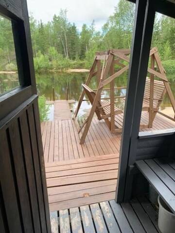 Фото номера Дом с 5 спальнями Дома для отпуска Luxury Holiday Home with Private Lake г. Vehmaa 44